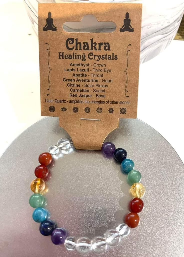 Chakra Healing Crystals Bracelet 