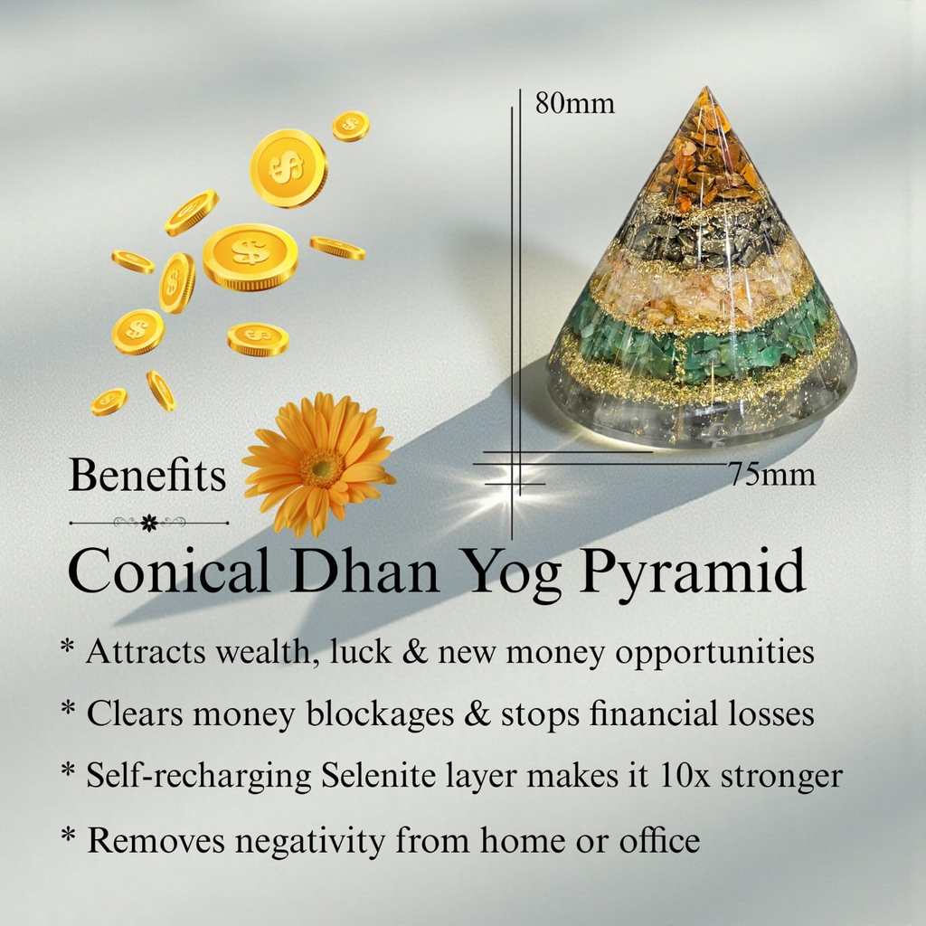 Conical Dhan Yog Pyramid
